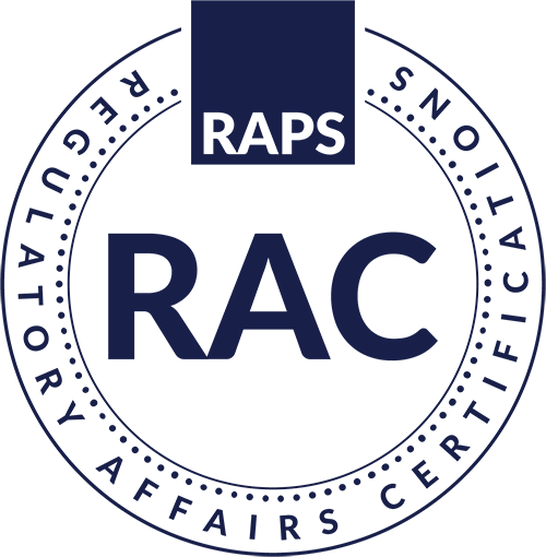 RAPS Regulatory Affairs Certificate (white)